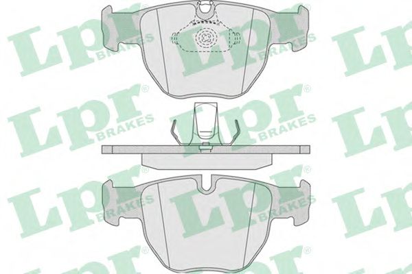 Тормозные колодки LPR 05P909