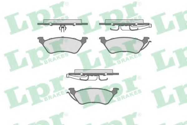 Тормозные колодки LPR 05P912