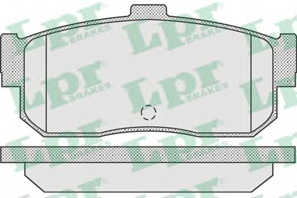 Тормозные колодки LPR 05P929