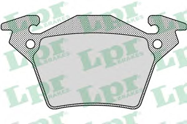 Тормозные колодки LPR 05P948