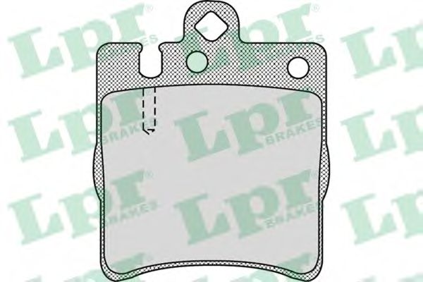 Тормозные колодки LPR 05P957