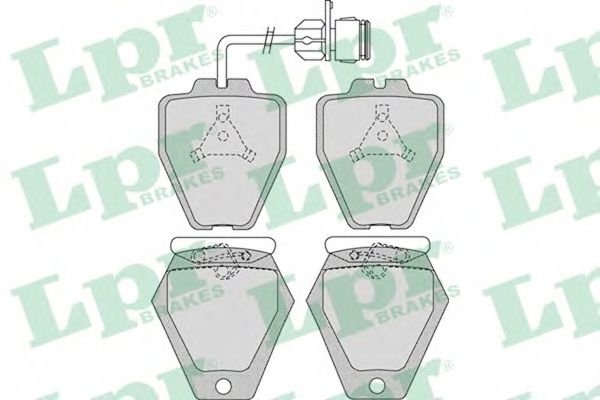 Тормозные колодки LPR 05P981