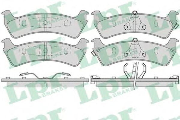 Тормозные колодки LPR 05P990