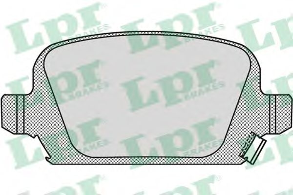 Тормозные колодки LPR 05P998