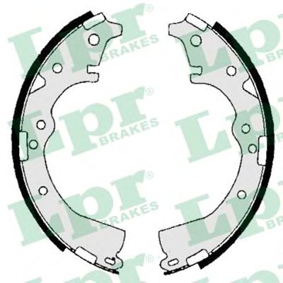 Тормозные колодки барабанные LPR 06650
