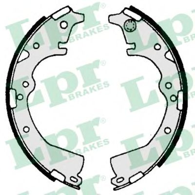 Тормозные колодки барабанные LPR 06970
