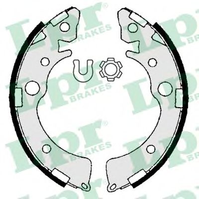 Тормозные колодки барабанные LPR 06980