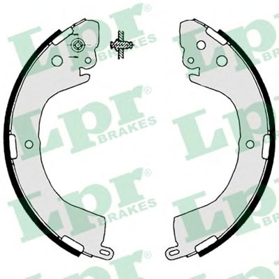 Тормозные колодки барабанные LPR 07890