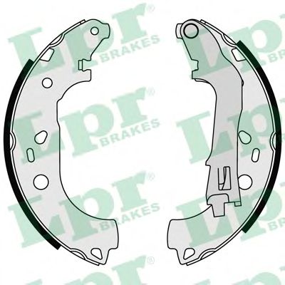 Тормозные колодки барабанные LPR 08590