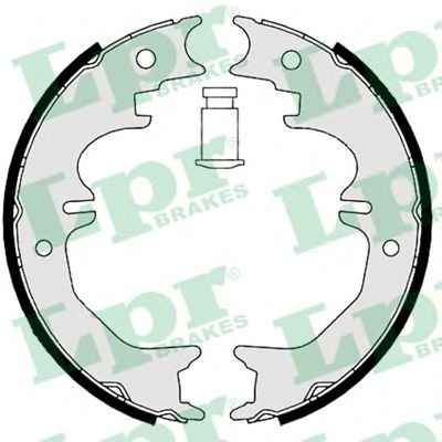 Тормозные колодки барабанные LPR 08850