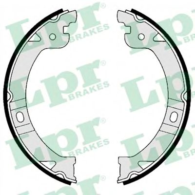 Тормозные колодки барабанные LPR 08950