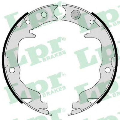 Тормозные колодки барабанные LPR 09540
