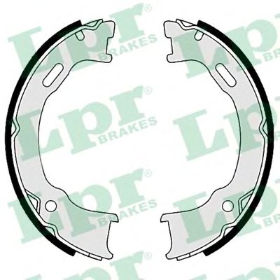 Тормозные колодки барабанные LPR 09560