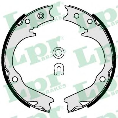 Тормозные колодки барабанные LPR 09580