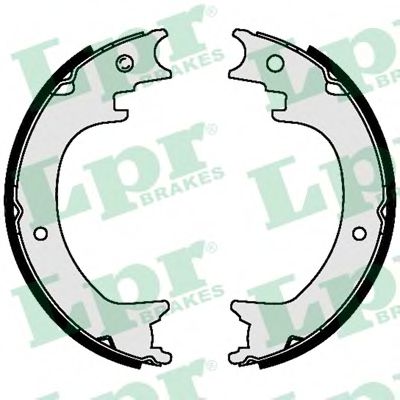 Тормозные колодки барабанные LPR 09590