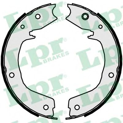 Тормозные колодки барабанные LPR 09850