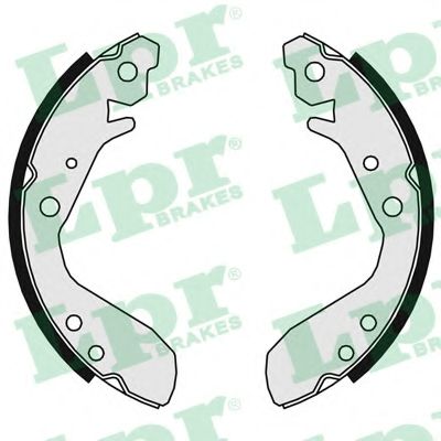 Тормозные колодки барабанные LPR 09970
