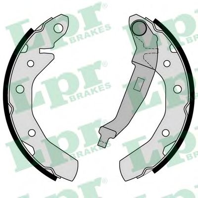 Тормозные колодки барабанные LPR 09990