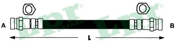 Тормозной шланг LPR 6T48191