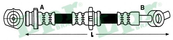 Тормозной шланг LPR 6T48227