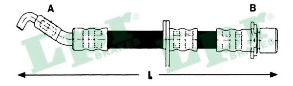 Тормозной шланг LPR 6T48134