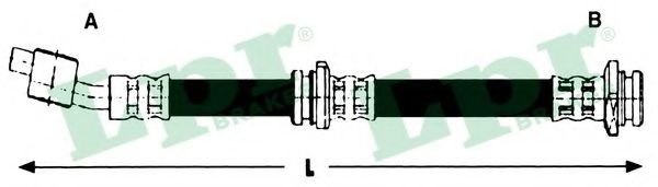 Тормозной шланг LPR 6T48224