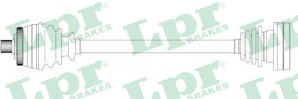 Полуось в сборе LPR DS14046