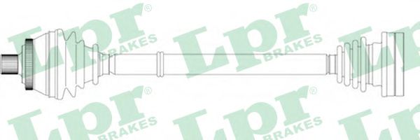 Полуось в сборе LPR DS14226