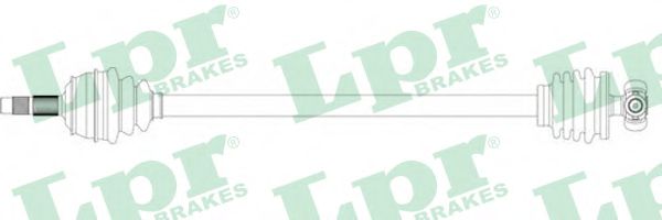 Полуось в сборе lpr DS20067