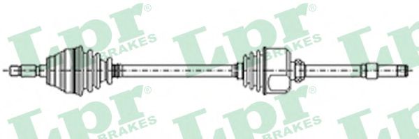 Полуось в сборе LPR DS21070