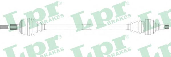 Полуось в сборе lpr DS37013