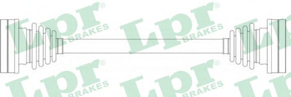 Полуось в сборе LPR DS51024