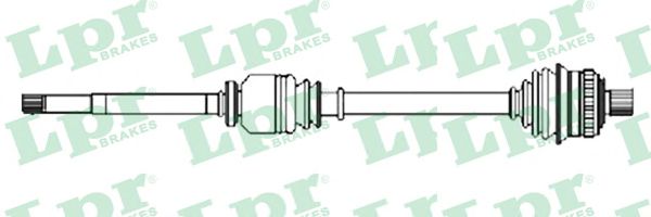 Полуось в сборе LPR DS52562