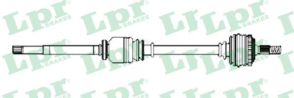 Полуось в сборе MITSUBISHI MR912136