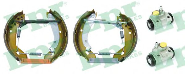 Тормозные колодки барабанные LPR OEK180