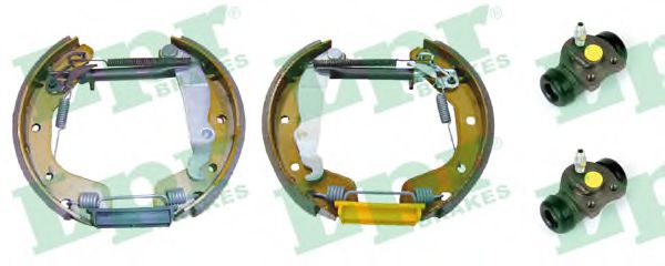 Тормозные колодки барабанные LPR OEK343