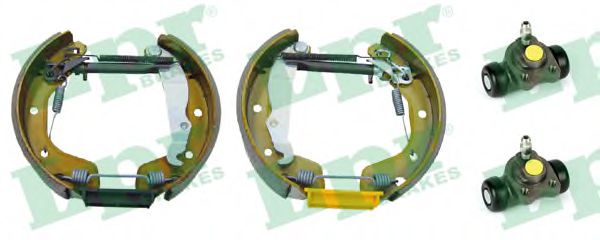 Тормозные колодки барабанные LPR OEK345