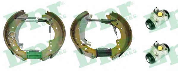 Тормозные колодки барабанные LPR OEK348