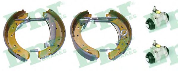 Тормозные колодки барабанные LPR OEK350