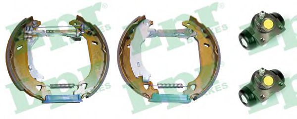 Тормозные колодки барабанные LPR OEK353