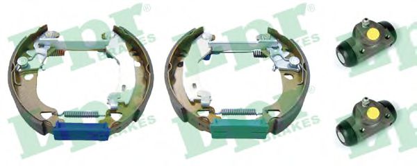 Тормозные колодки барабанные LPR OEK363