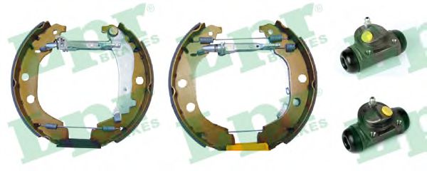 Тормозные колодки барабанные LPR OEK368