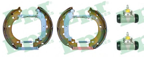 Тормозные колодки барабанные LPR OEK379
