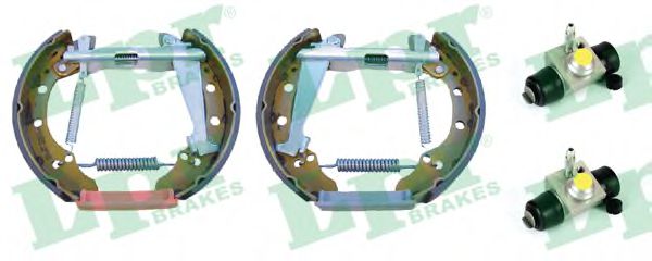 Тормозные колодки барабанные LPR OEK407