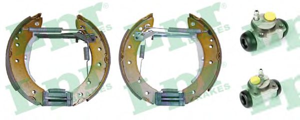 Тормозные колодки барабанные LPR OEK409