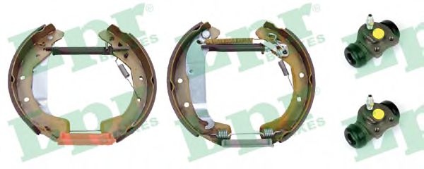 Тормозные колодки барабанные LPR OEK415
