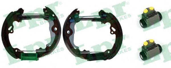 Тормозные колодки барабанные LPR OEK449