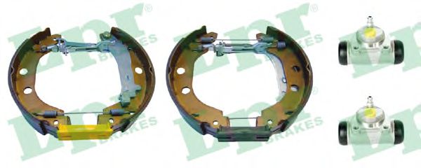 Тормозные колодки барабанные LPR OEK502