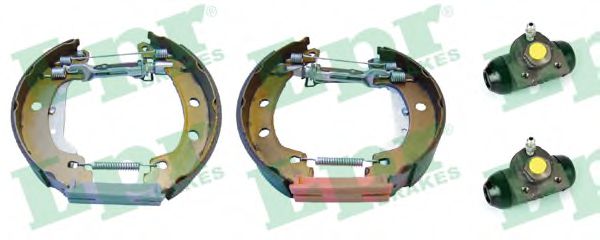 Тормозные колодки барабанные LPR OEK506