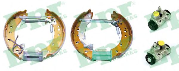 Тормозные колодки барабанные LPR OEK518